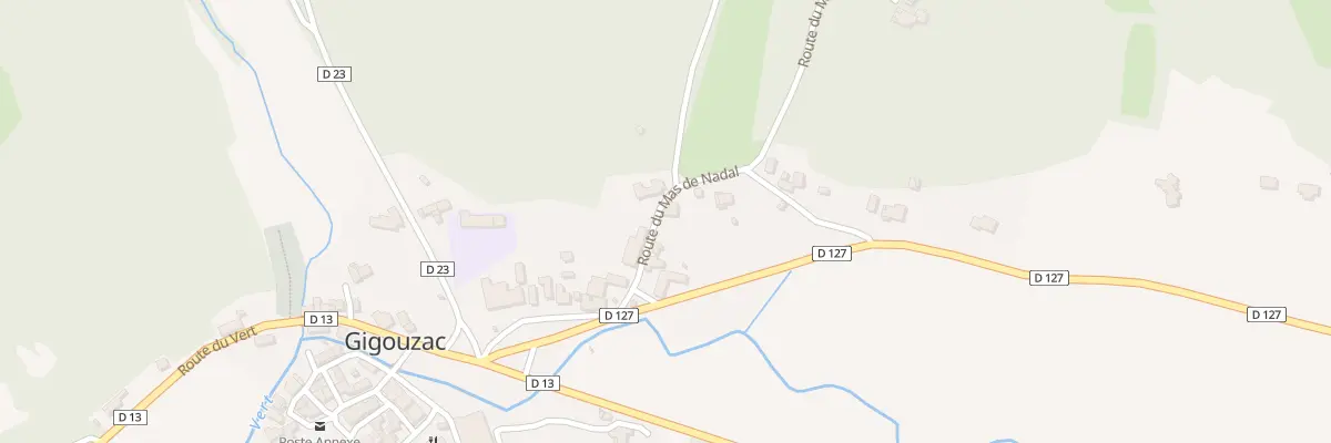 Plan du 80 Rte du Mas de Nadal à Gigouzac