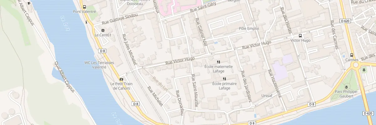 Plan du 431 Rue Victor Hugo à Cahors