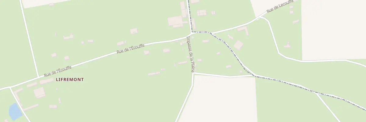 Plan du 60 Imp de la Plaine à Mauquenchy