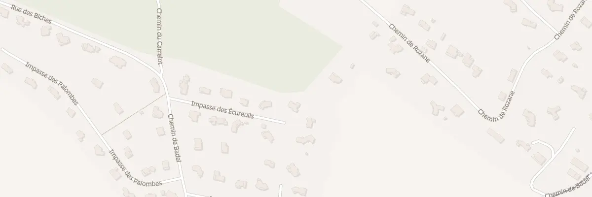 Plan du 11 Imp des Ecureuils à Goyrans