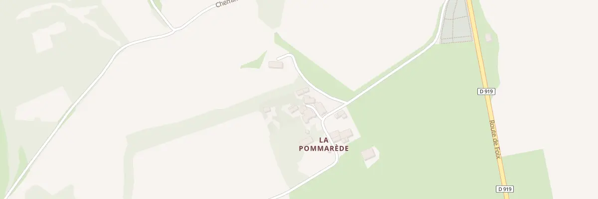 Plan du 233 La Pommarede à Artigat