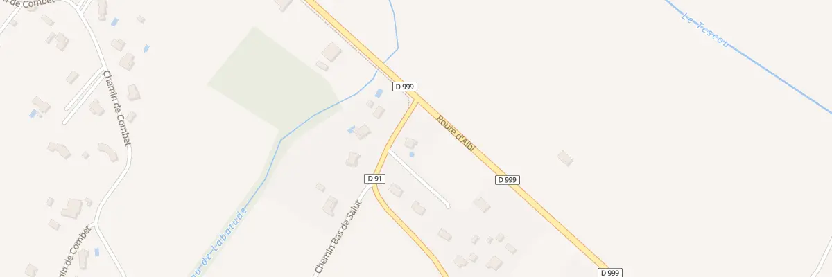 Plan du 51 Rte de Villebrumier à Saint-Nauphary