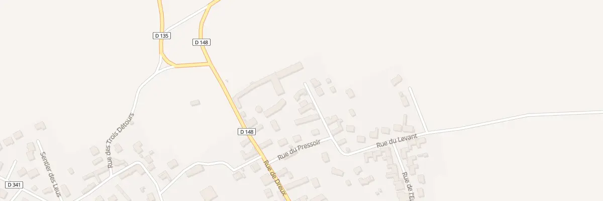 Plan du 19 Rue du Levant à Challet