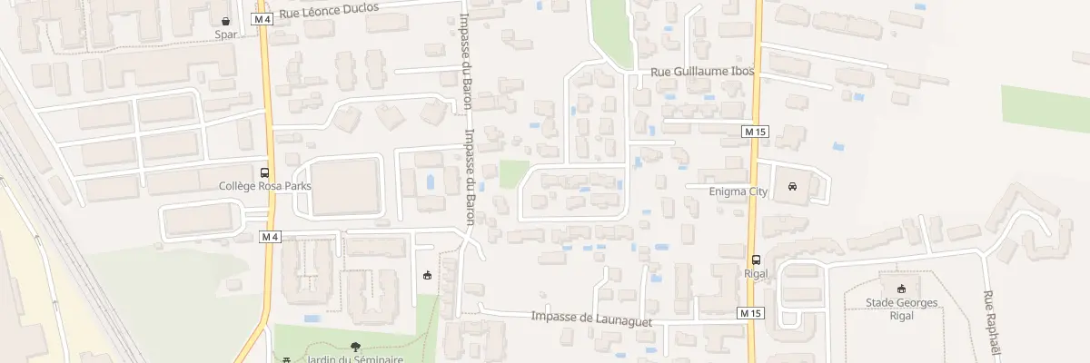 Plan du 10 Rue Jacques Brel à Toulouse