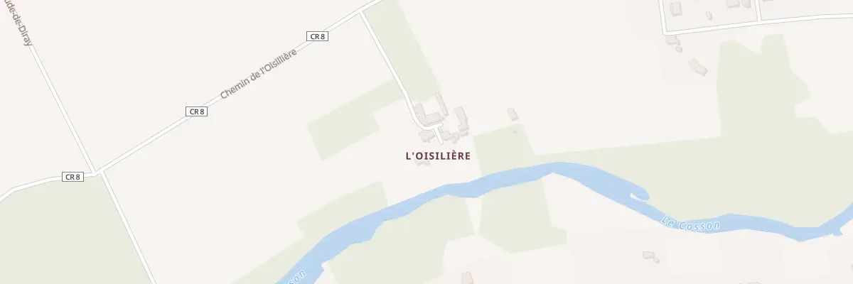 Plan du 1 Ham de l’Oisilliere à Huisseau-sur-Cosson