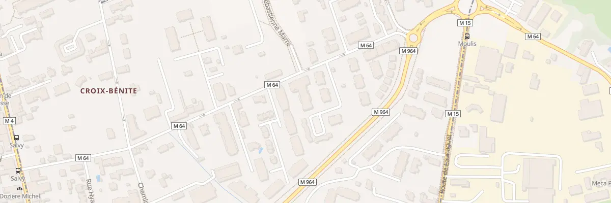 Plan du 39 Che de Moulis à Toulouse