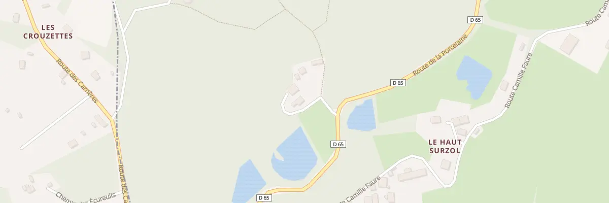 Plan du 6 Che des Bois à La Geneytouse