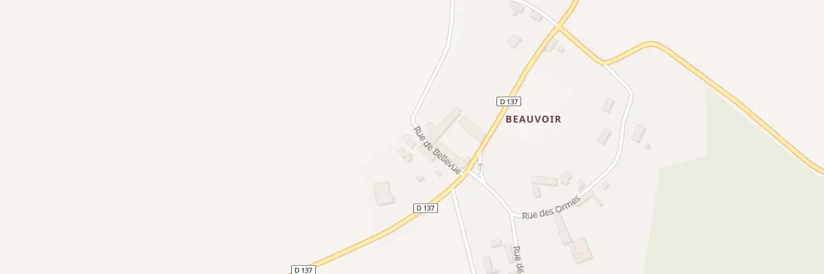 Plan du 3 Rue de Bellevue à Vitray-en-Beauce