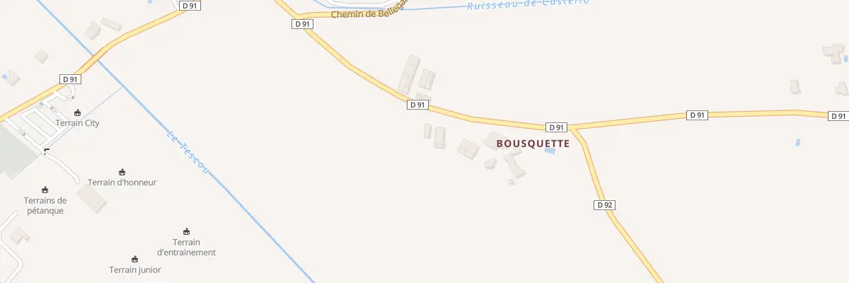 Plan du 1952 Rte de Verlhac Tescou à Saint-Nauphary