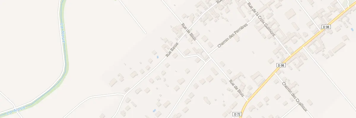 Plan du 56 Rue Basse à Montlivault