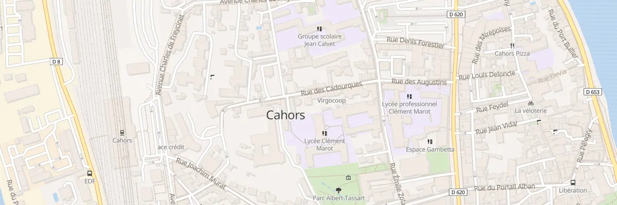 Plan du 115 Rue des Cadourques à Cahors