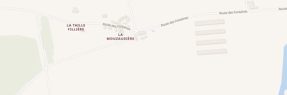 Plan du 34 Rte des Fontaines à Méhers