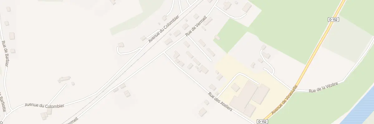 Plan du 250 Rue Des Ateliers à Saint-Pantaléon-de-Larche