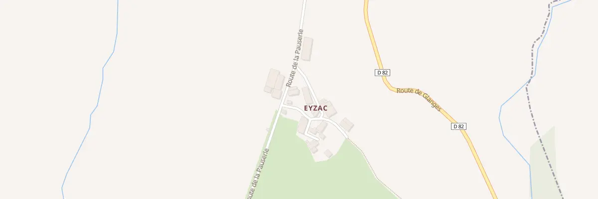 Plan du 5093 Eyzac à Saint-Genest-sur-Roselle