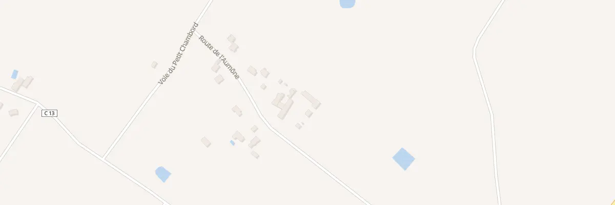Plan du 2 Rte de l’Aumône à Cheverny