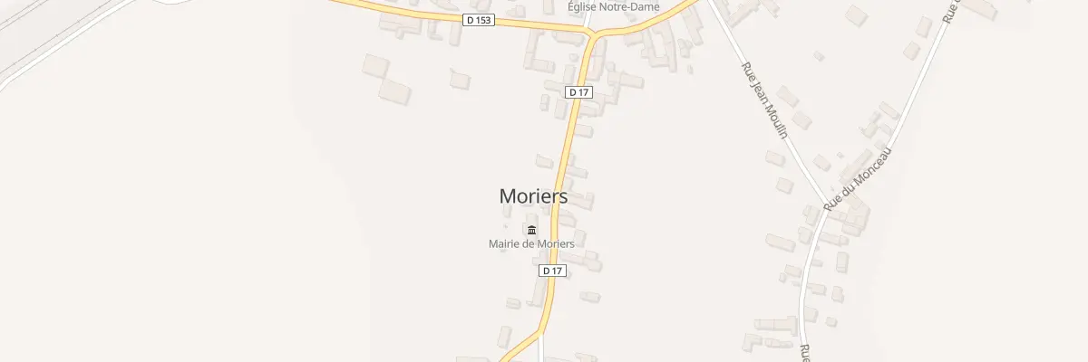 Plan du 8 Rue de la Republique à Moriers