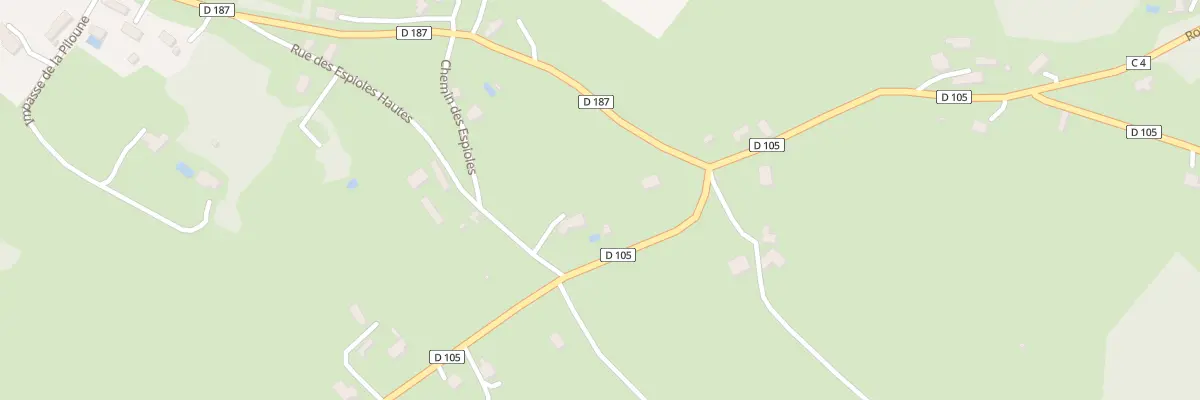 Plan du 329 Rue des Espioles Hautes à Nadaillac-de-Rouge