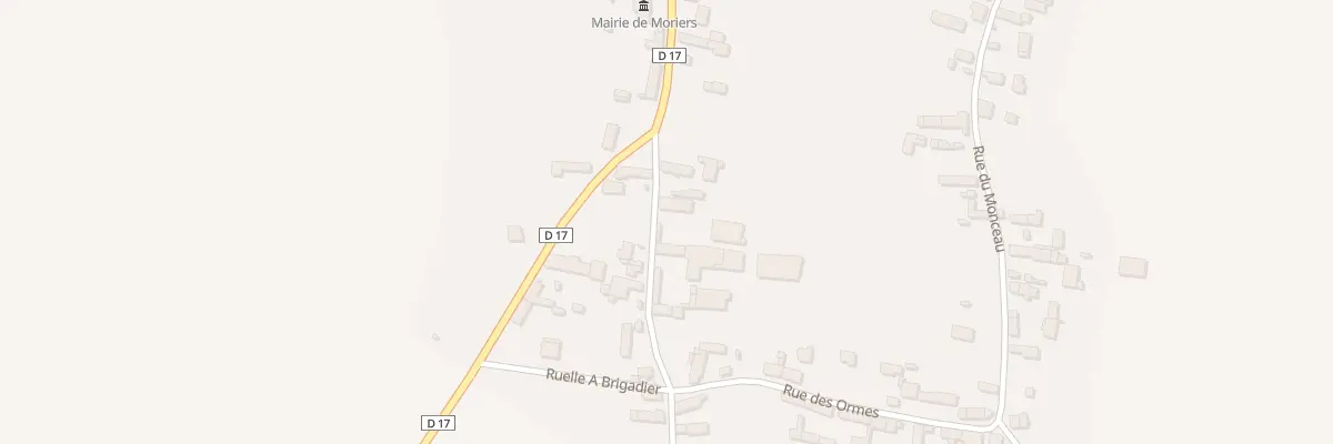 Plan du 3 Rue des Perrieres à Moriers