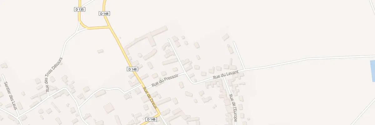Plan du 18 Rue du Levant à Challet