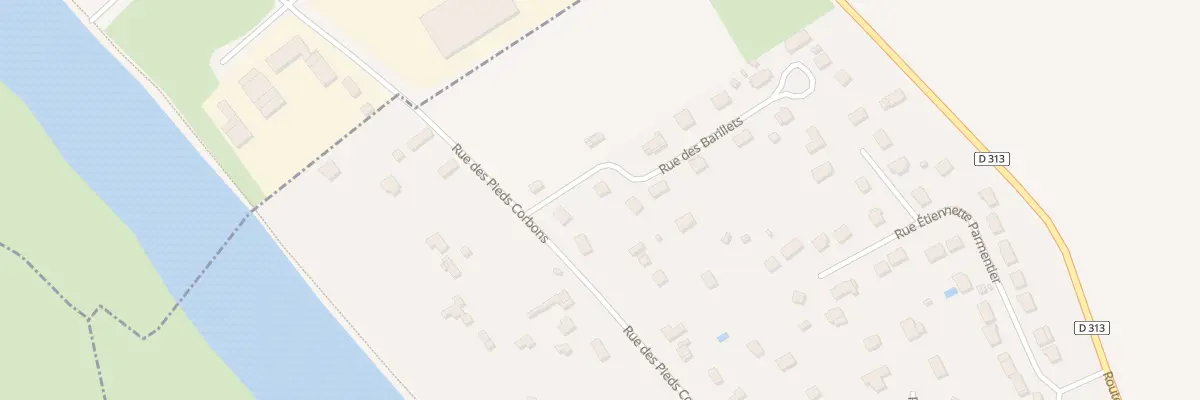 Plan du 4 Rue des Barillets à Pressagny-l’Orgueilleux