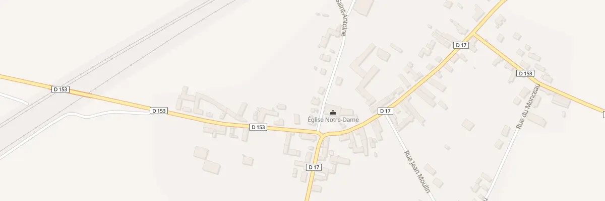 Plan du 4 Rue de la Gare à Moriers