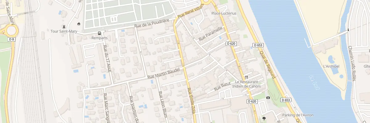 Plan du 103 Rue Emile Zola à Cahors