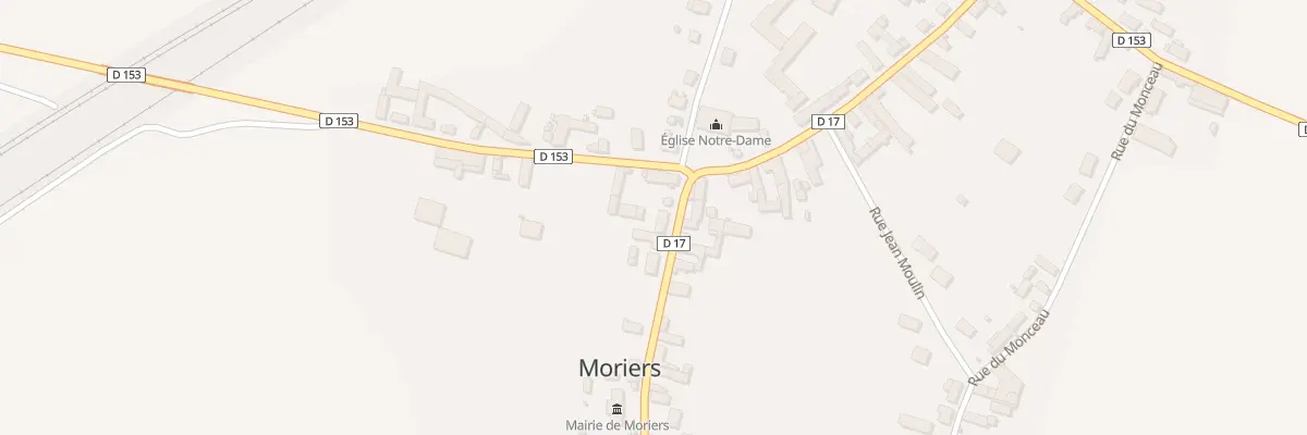 Plan du 4 Rue de la Republique à Moriers