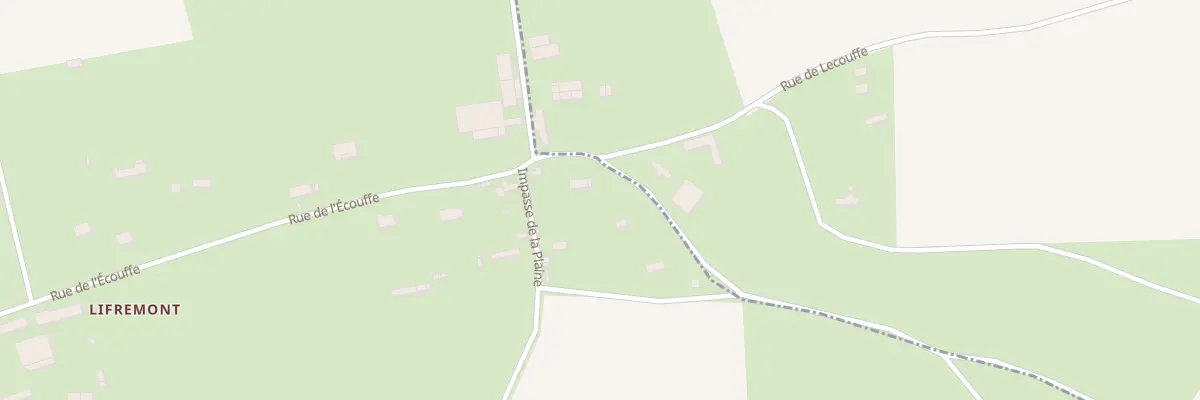 Plan du 1026 Rue de l’Ecouffe à Mauquenchy