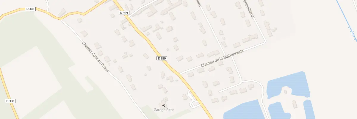 Plan du 1 Che de la Mahonnerie à Charpont