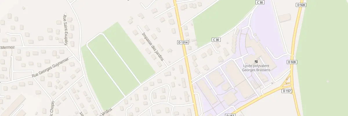 Plan du 1 Rue des Jardins à Neufchâtel-en-Bray