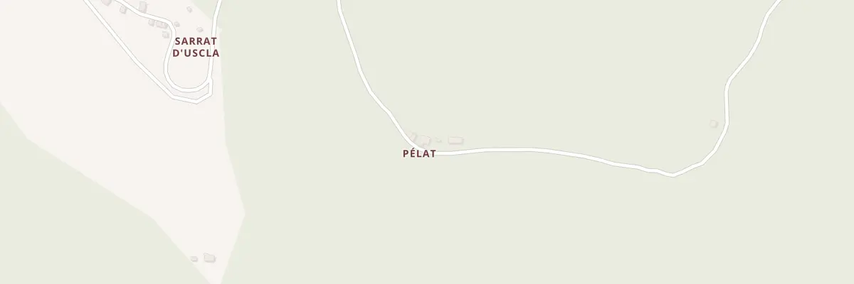 Plan du 122 Pelat au Bosc