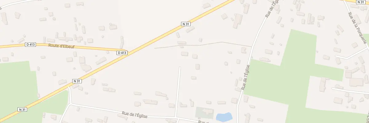 Plan du 524 Rue de l’Eglise à La Haye