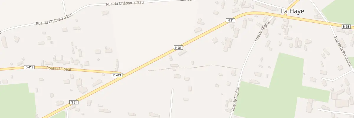 Plan du 445 Rte Nationale à La Haye
