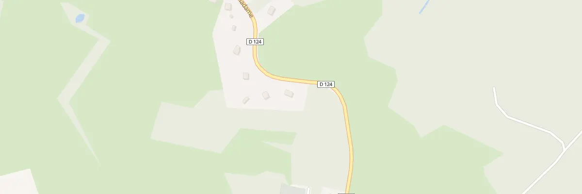 Plan du 1 Rte du Pré Madame à Royères