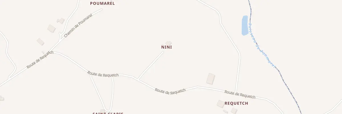 Plan du 1197 Rte de Requetch à Mirabel
