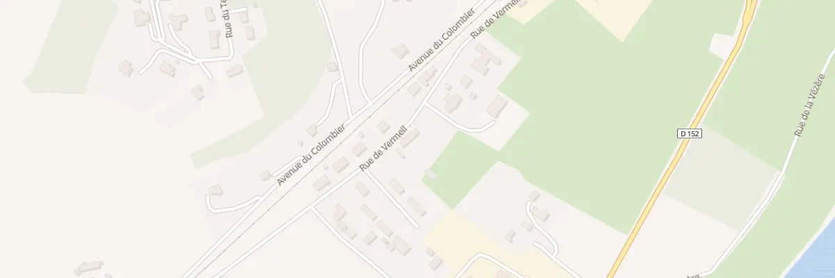 Plan du 287 Rue De Vermeil à Saint-Pantaléon-de-Larche