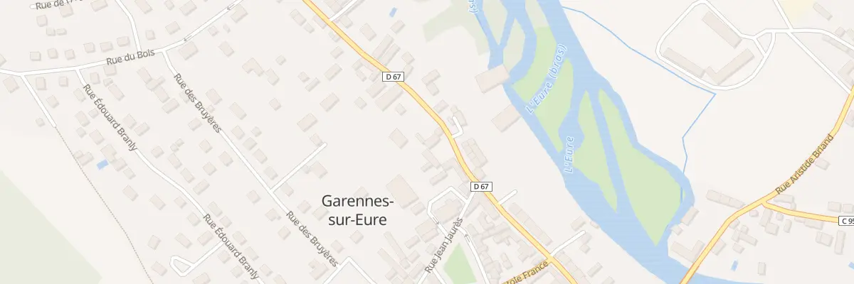 Plan du 23 Rue Marie Curie à Garennes-sur-Eure