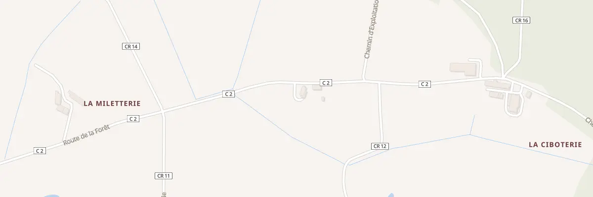 Plan du 5277 La Verrerie à Pellevoisin