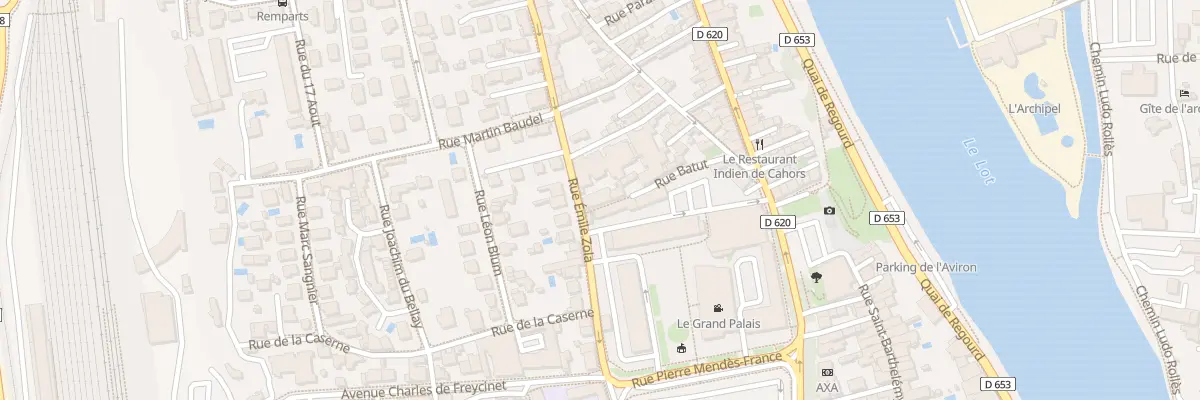 Plan du 145 Rue Emile Zola à Cahors