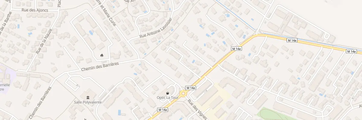 Plan du 29 Rte de Pechbonnieu à Castelginest