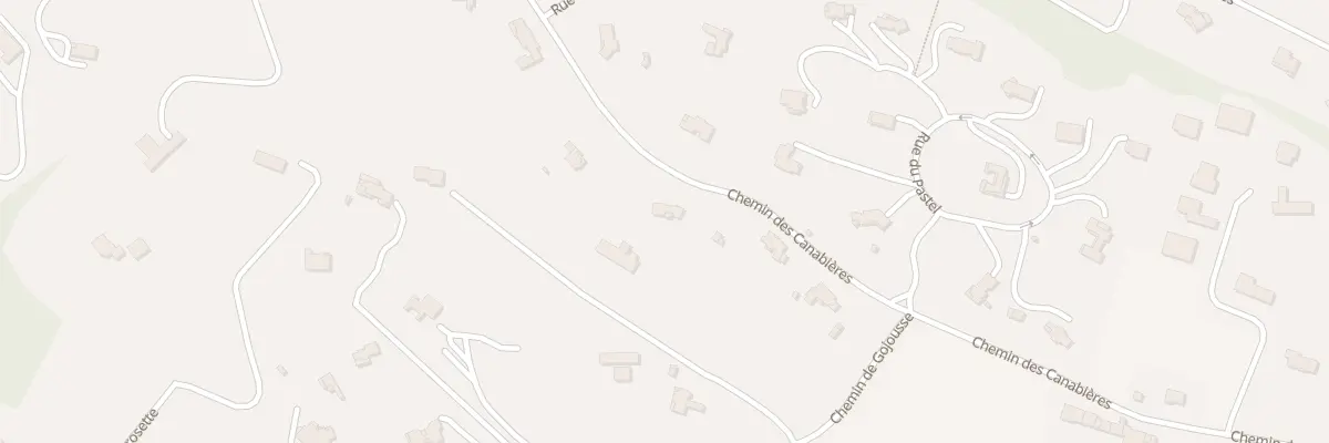 Plan du 24 Che des Canabières à Vieille-Toulouse