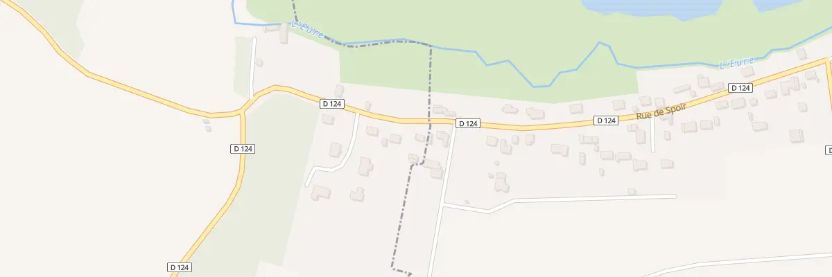 Plan du 8 Rue de Spoir à Mignières