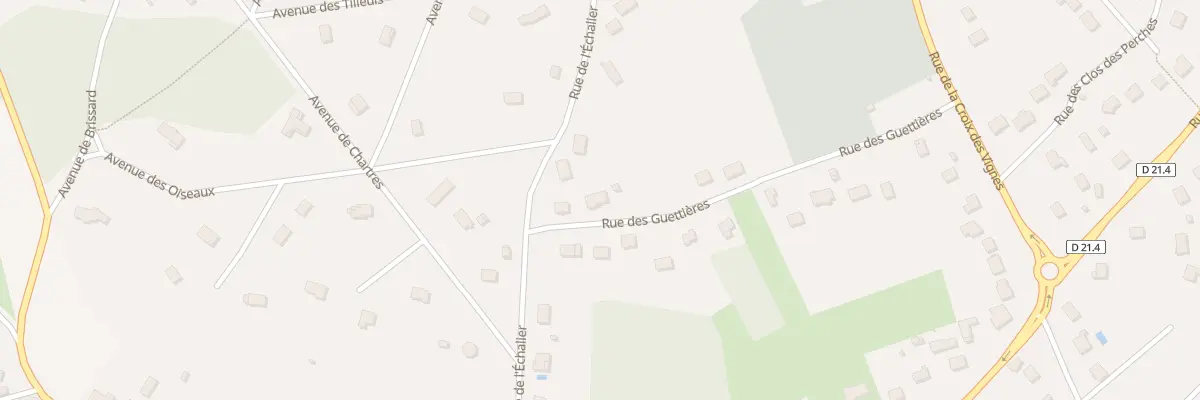 Plan du 109 Rue des Guettières à Abondant