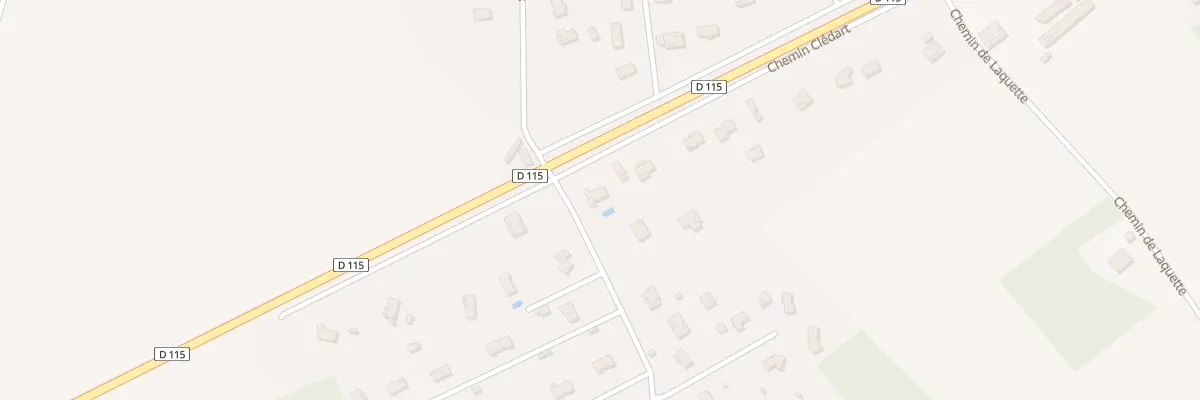 Plan du 624 Che de Souillés à Saint-Étienne-de-Tulmont