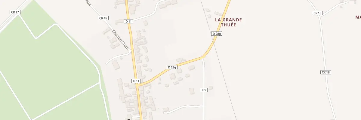Plan du 2 Rte de Sougé à Argy