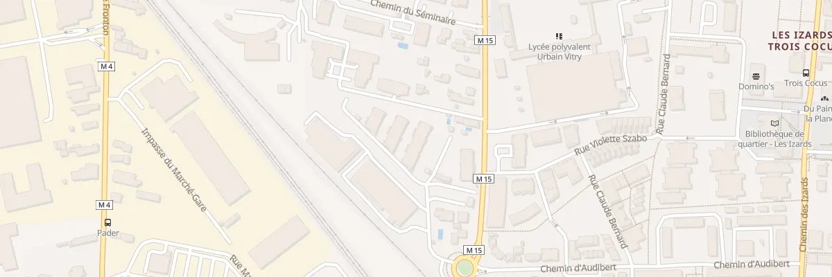 Plan du 127 Rte de Launaguet à Toulouse