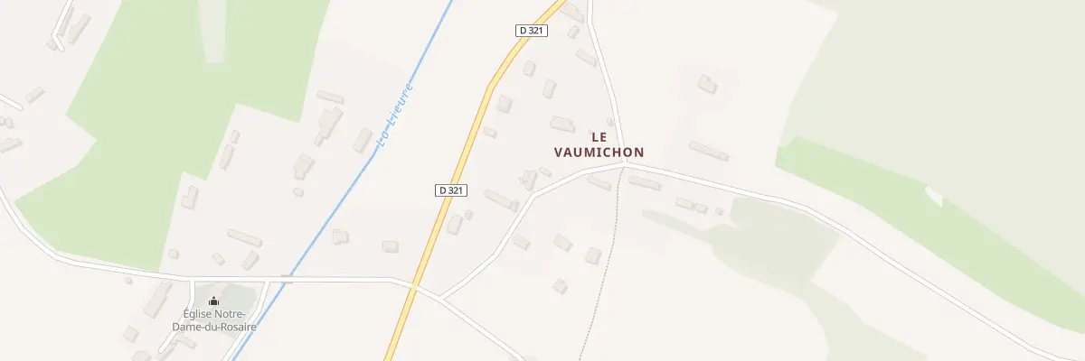 Plan du 3 Rue des Fiefs à Rosay-sur-Lieure