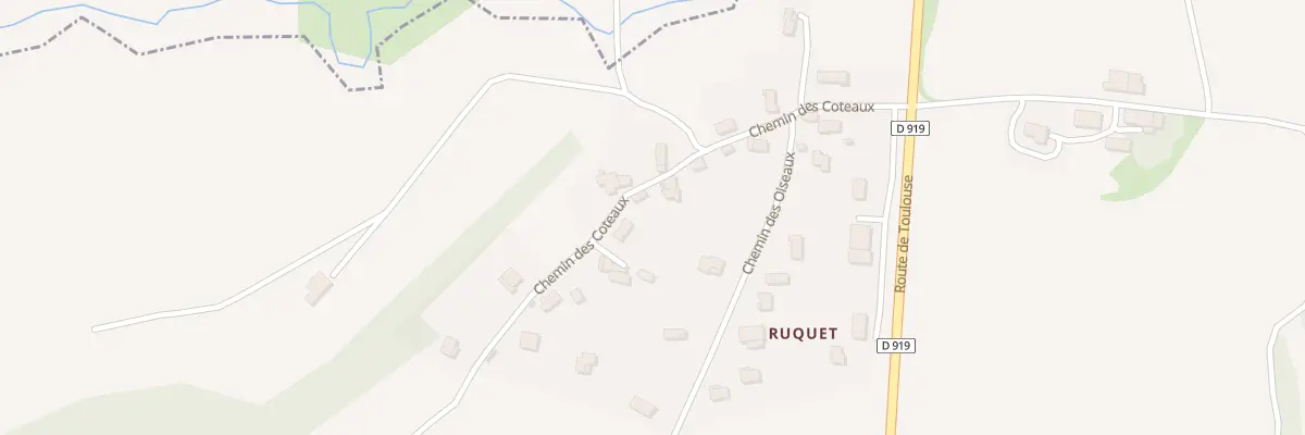 Plan du 150 Ruquet à Pailhès