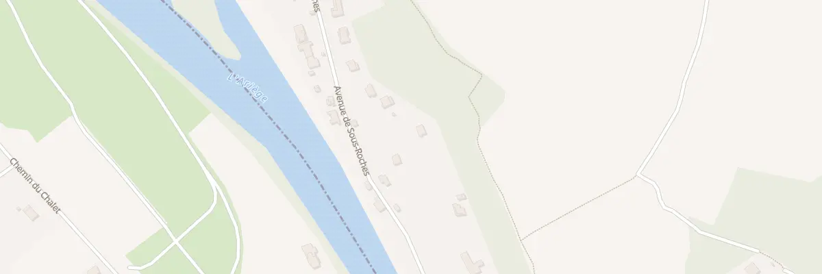 Plan du 24 Av de sous Roches à Venerque