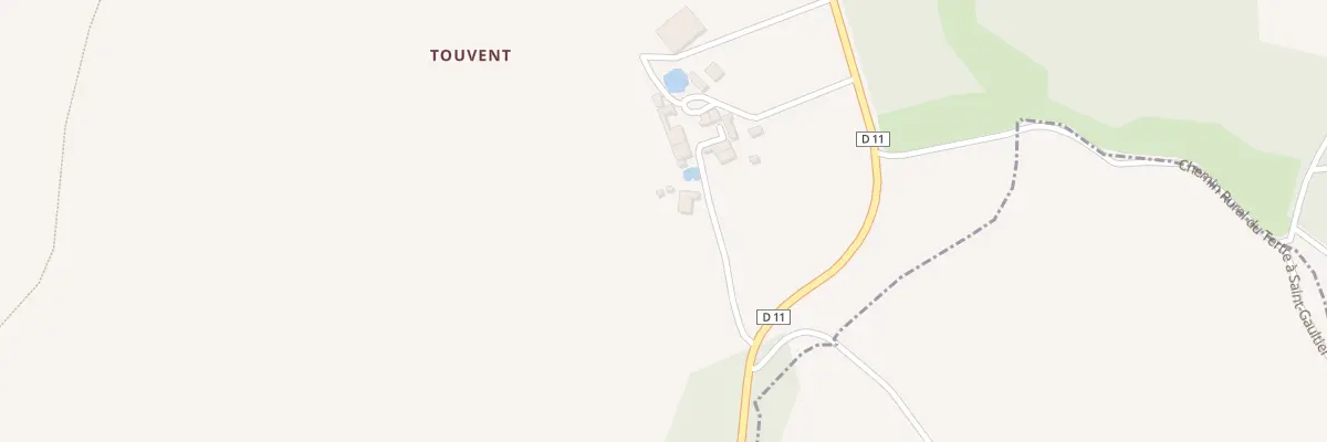 Plan du 5131 Touvent à Nuret-le-Ferron